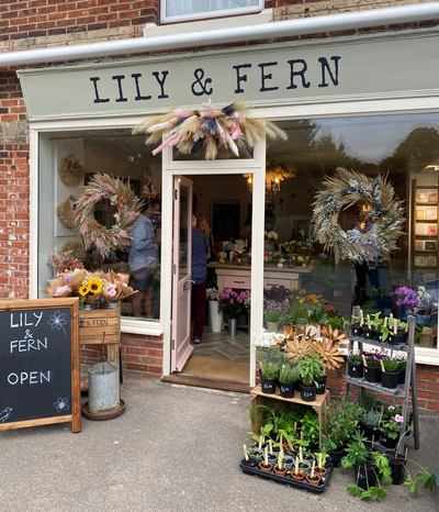 Lily & Fern Shop Front